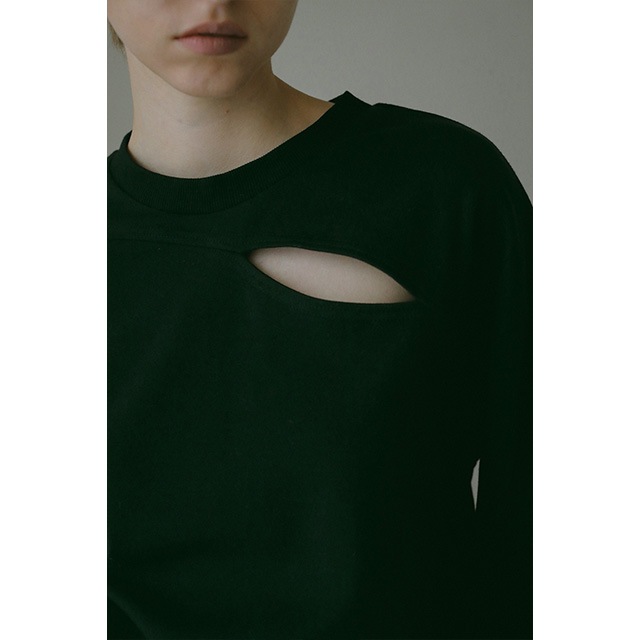 MANOF / �ޥΥ� SLIT LONG TEE