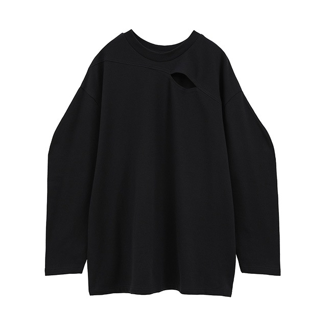 MANOF / �ޥΥ� SLIT LONG TEE