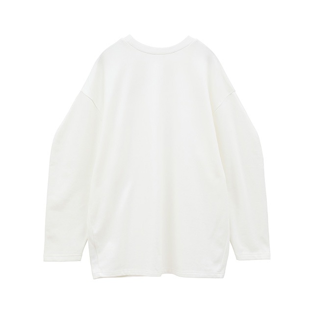 MANOF / �ޥΥ� SLIT LONG TEE