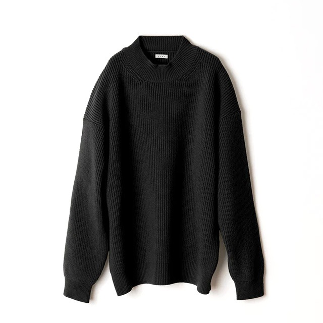 Name. / FRENCH WOOL MOCKNECK KNIT SWEATER