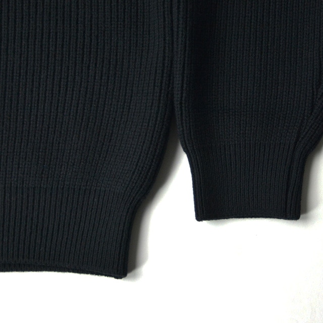 Name. / FRENCH WOOL MOCKNECK KNIT SWEATER