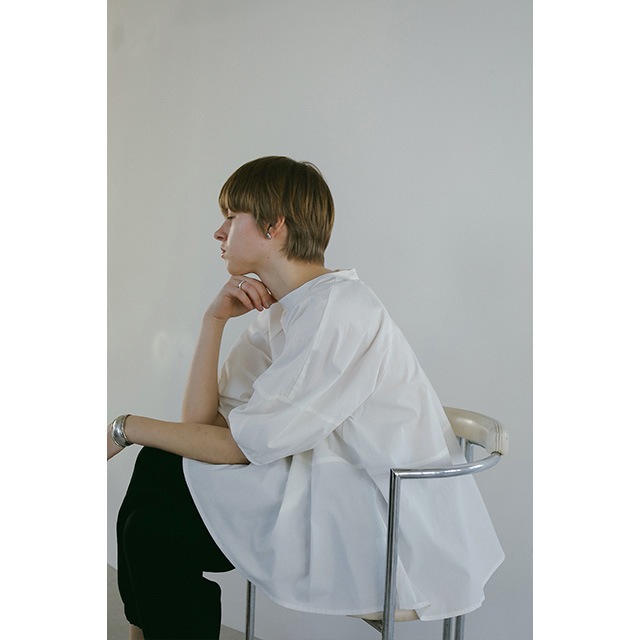 MANOF / �ޥΥ� VOLUME SLEEVE SHIRT