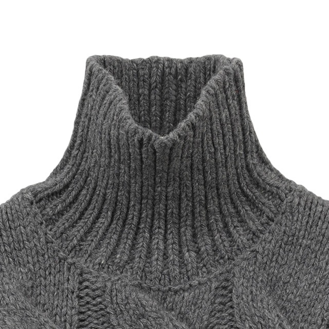 CLANE / BIG CABLE OVER KNIT TOPS