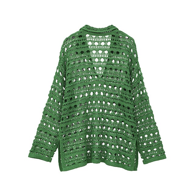 MANOF / ޥΥ CROCHET KNIT TOPS