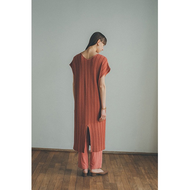 CLANE / ����� RANDOM STRIPE KNIT ONE PIECE