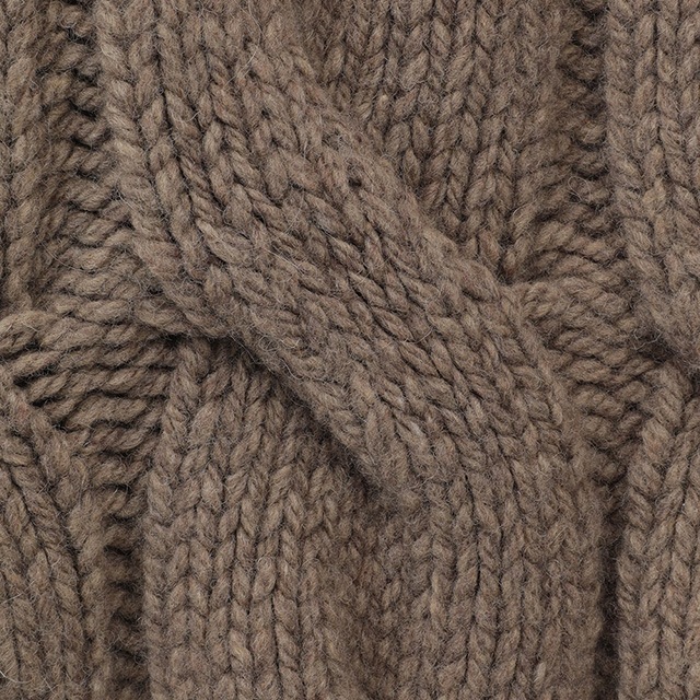 CLANE / BIG CABLE OVER KNIT TOPS