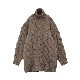 CLANE / BIG CABLE OVER KNIT TOPS