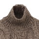 CLANE / BIG CABLE OVER KNIT TOPS