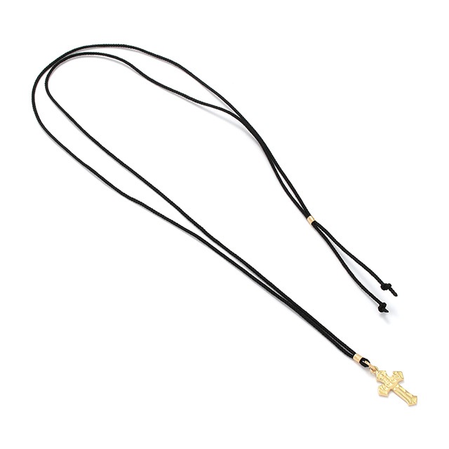 ����ѥ������֥����� 2019 Christmas Limited 1940's Sixpence Cross Cord Necklace
