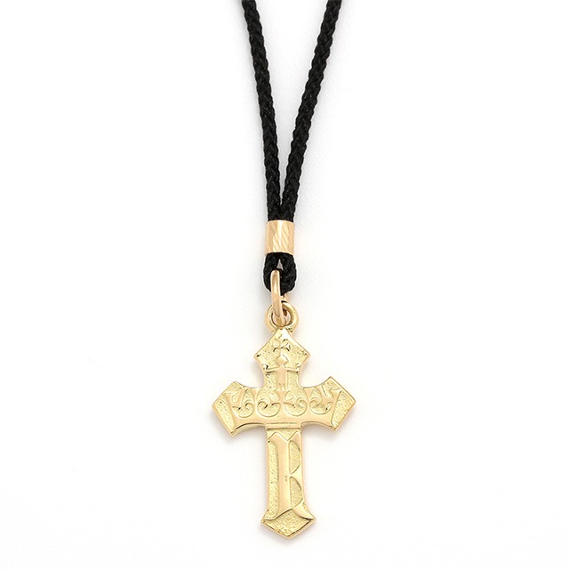 ����ѥ������֥����� 2019 Christmas Limited 1940's Sixpence Cross Cord Necklace