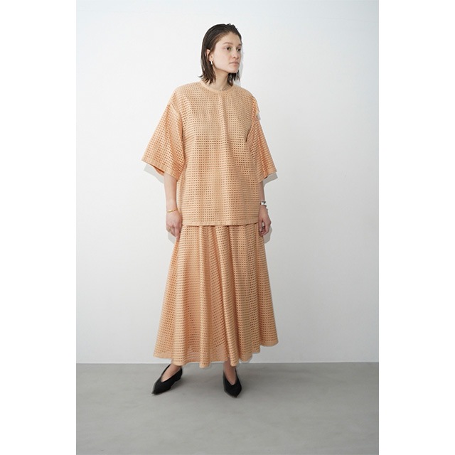 CLANE / ����� DOT MESH 2WAY TOPS