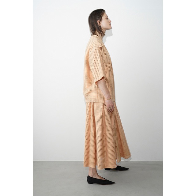 CLANE / ����� DOT MESH 2WAY TOPS
