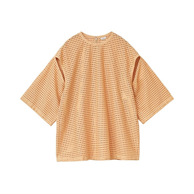CLANE / ����� DOT MESH 2WAY TOPS