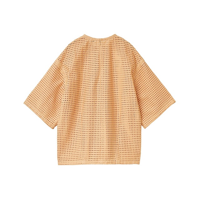 CLANE / ����� DOT MESH 2WAY TOPS