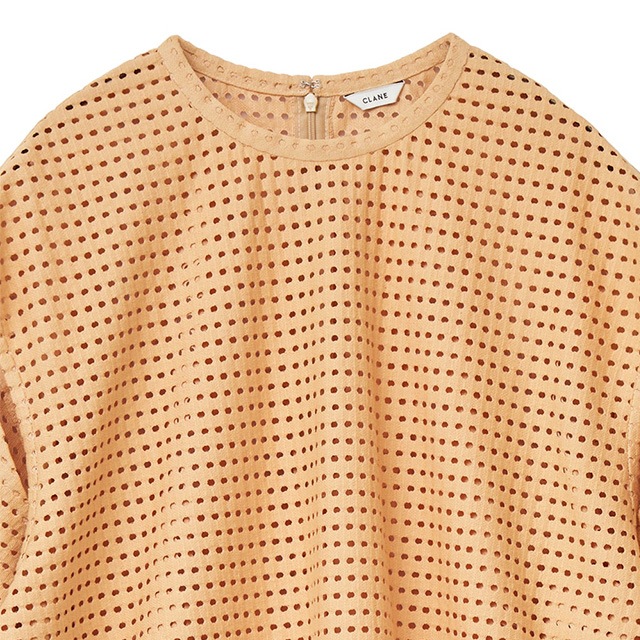 CLANE / ����� DOT MESH 2WAY TOPS