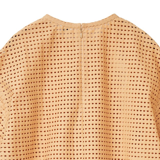 CLANE / ����� DOT MESH 2WAY TOPS