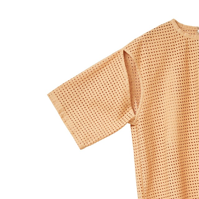 CLANE / ����� DOT MESH 2WAY TOPS