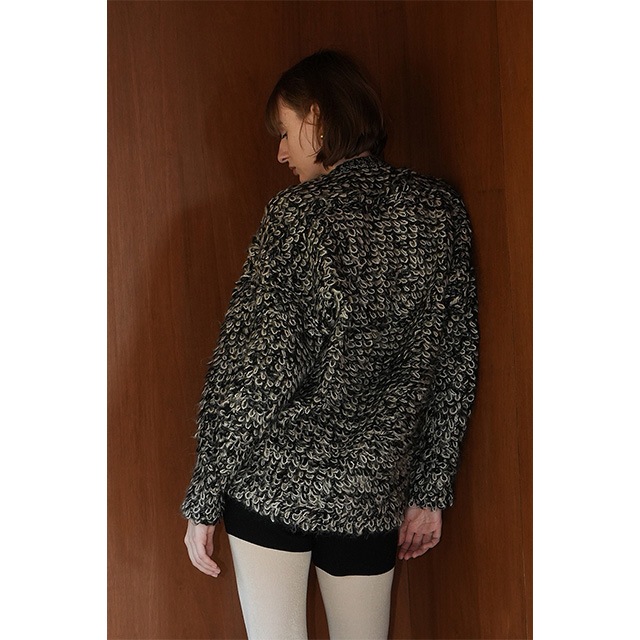 CLANE / MIX LOOP MOHAIR KNIT TOPS