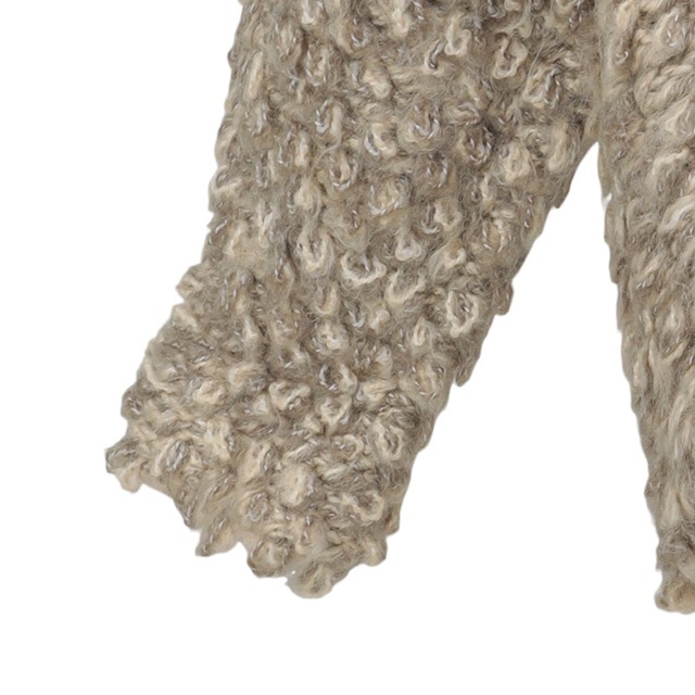 CLANE / MIX LOOP MOHAIR KNIT TOPS