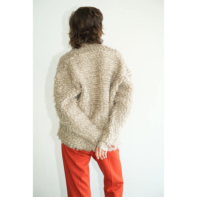 CLANE / MIX LOOP MOHAIR KNIT TOPS