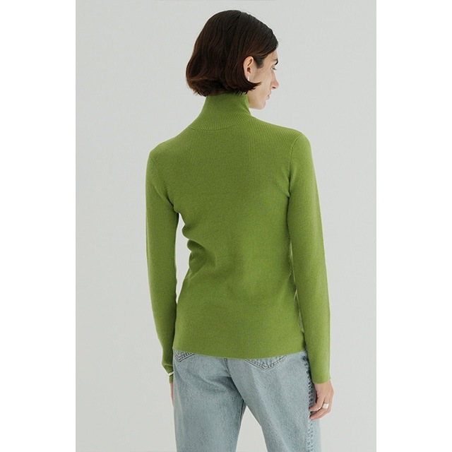 CLANE / ����� W FACE BUTTON KNIT TOPS