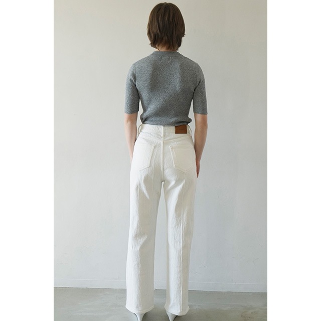 CLANE / クラネ H/N HALF SLEEVE RIB KNIT TOPS｜アーストライブ