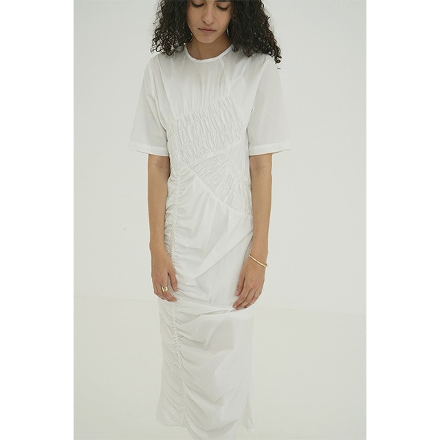 CLANE / ����� RANDOM SHIRRING ONEPIECE