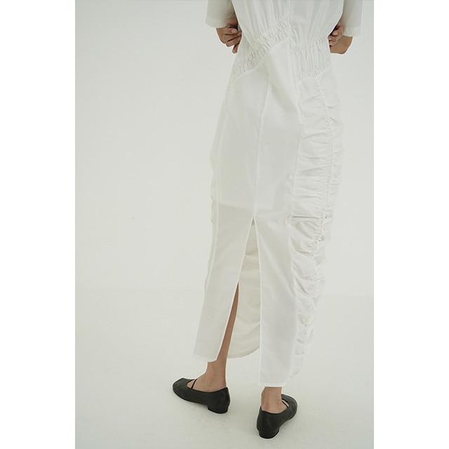 CLANE / ����� RANDOM SHIRRING ONEPIECE