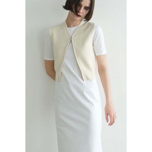 トップス CLANE ZIP COMPACT KNIT VEST S Clane Zip Compact Knit Vest | eBay