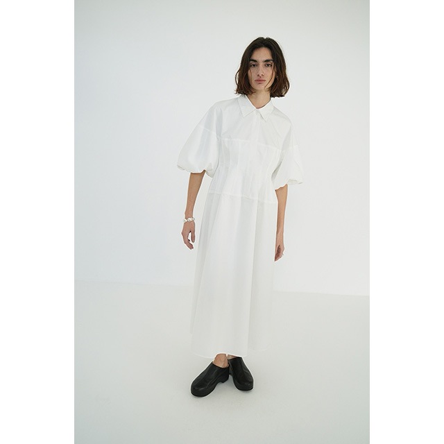 CLANE / ����� WAIST DESIGN VOLUME ONEPIECE