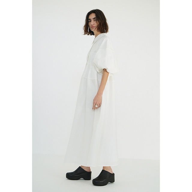 CLANE / ����� WAIST DESIGN VOLUME ONEPIECE