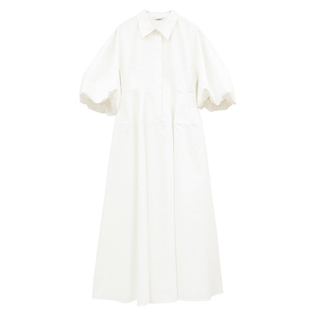 CLANE / ����� WAIST DESIGN VOLUME ONEPIECE