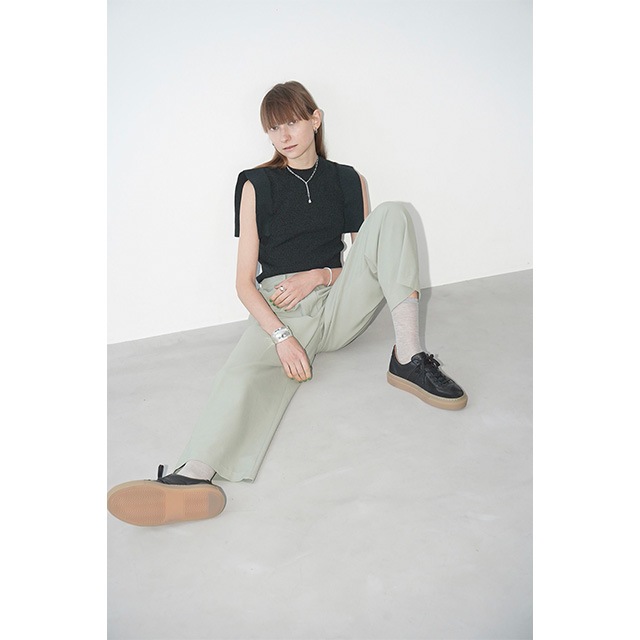 CLANE / ����� BASIC TUCK PANTS