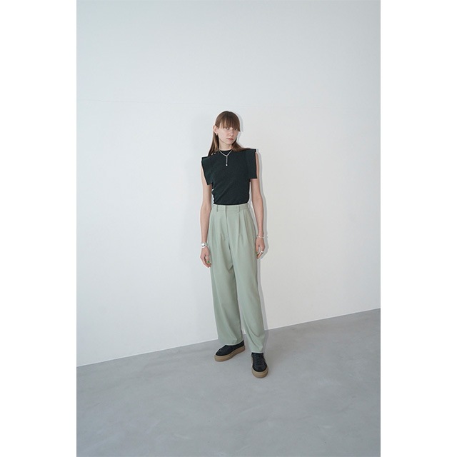 CLANE / ����� BASIC TUCK PANTS
