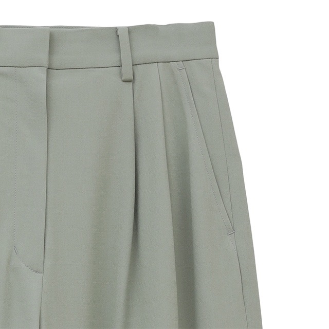 CLANE / ����� BASIC TUCK PANTS