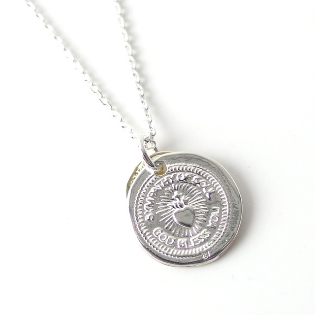 ����ѥ������֥����� B.C. Coin Necklace / Hope Sun - Silver��K18Yellow Gold