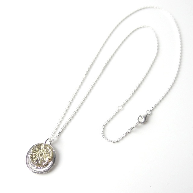 ����ѥ������֥����� B.C. Coin Necklace / Hope Sun - Silver��K18Yellow Gold