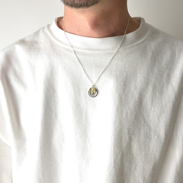 ����ѥ������֥����� B.C. Coin Necklace / Hope Sun - Silver��K18Yellow Gold