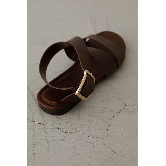 RIM.ARK / ��ॢ���� Cross strap leather sandal