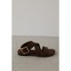 RIM.ARK / ��ॢ���� Cross strap leather sandal