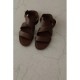 RIM.ARK / ��ॢ���� Cross strap leather sandal