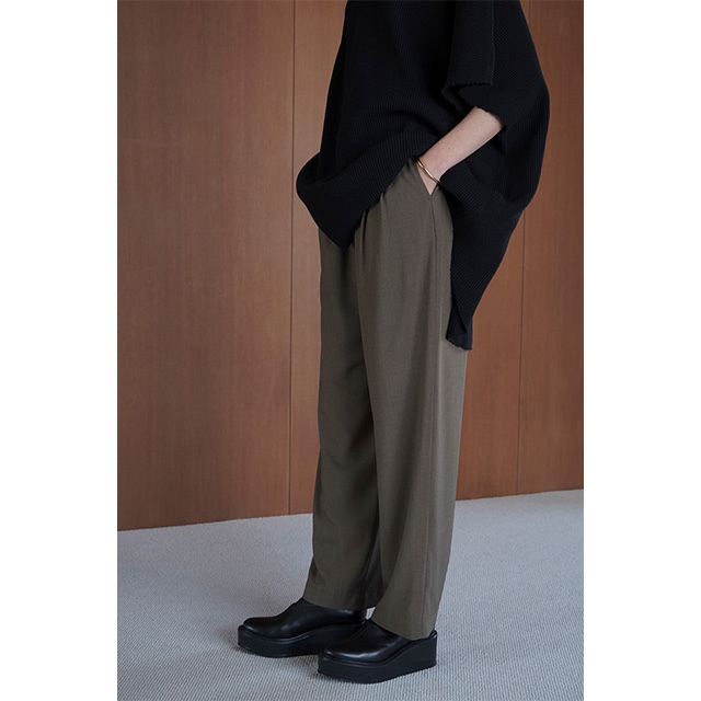 CLANE / ����� BASIC TUCK PANTS