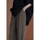 CLANE / ����� BASIC TUCK PANTS