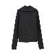 CLANE / ����� ZIP UP TURTLE KNIT TOPS