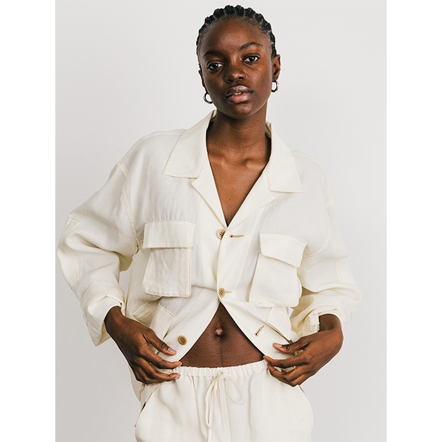 CREDONA / ɥ TENCEL BDU JACKET