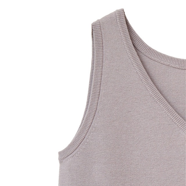 CLANE / ����� W FACE KNIT TANK TOPS