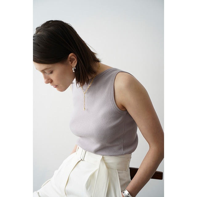 CLANE / ����� W FACE KNIT TANK TOPS