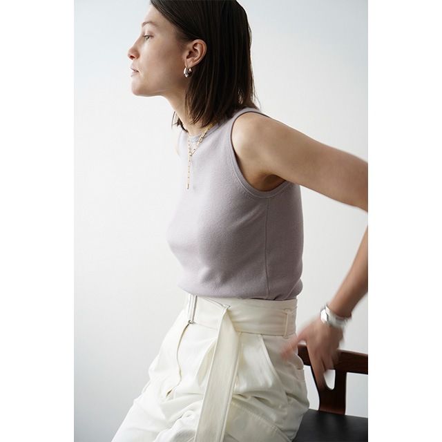 CLANE / ����� W FACE KNIT TANK TOPS