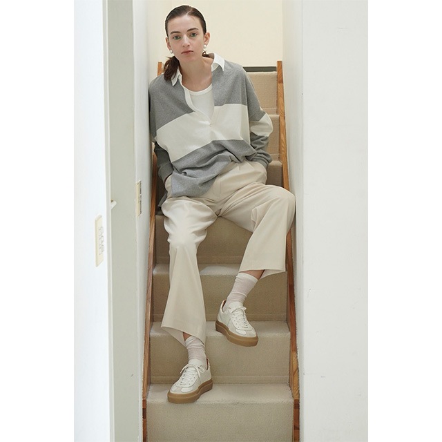CLANE / ����� BASIC TUCK PANTS