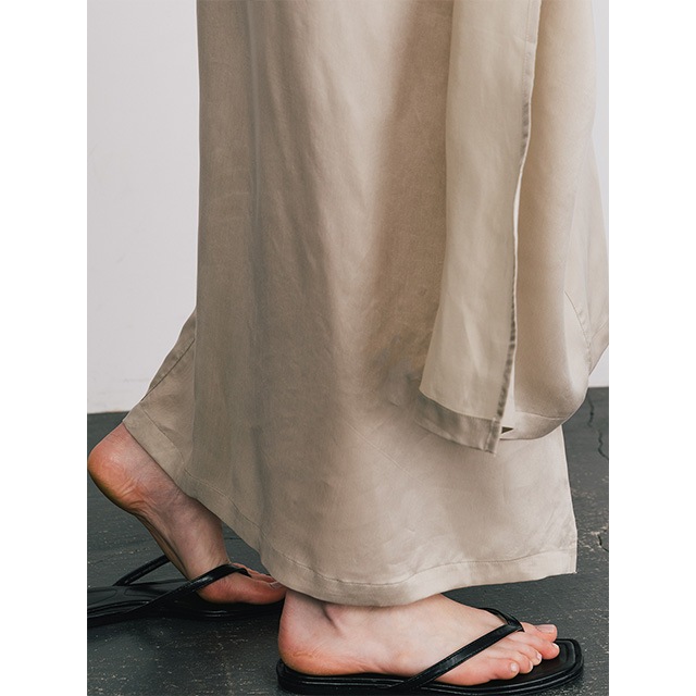 CREDONA / ɥ CUPRO MANDARIN DRESS